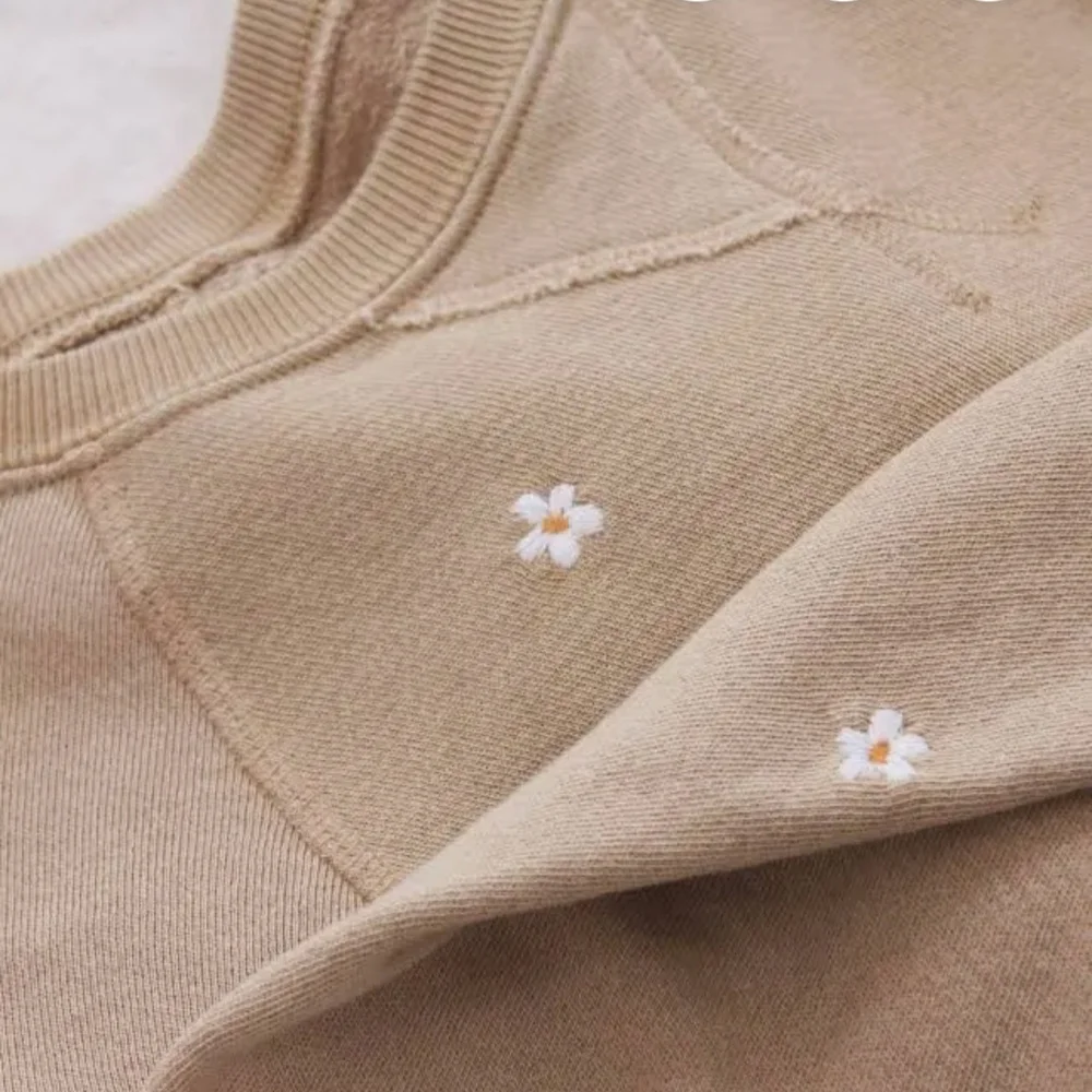 THE GREAT. Tan Crew Neck Sweater NWOT - Picture 3 of 3